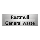 Restmüll - General waste