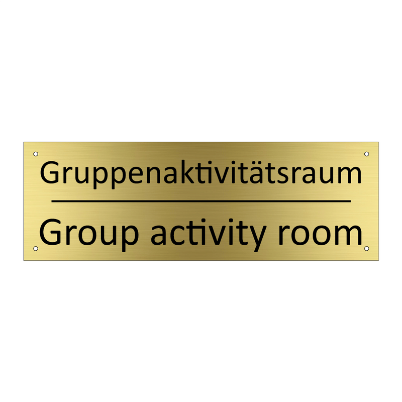 Gruppenaktivitätsraum - Group activity room