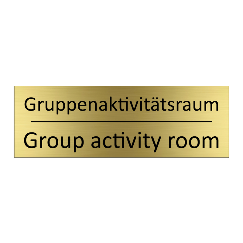 Gruppenaktivitätsraum - Group activity room
