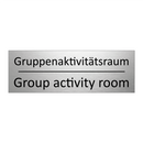 Gruppenaktivitätsraum - Group activity room