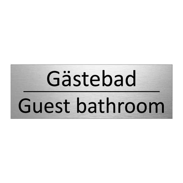 Gästebad - Guest bathroom
