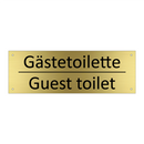 Gästetoilette - Guest toilet
