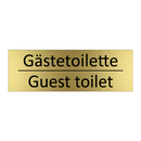 Gästetoilette - Guest toilet