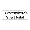 Gästetoilette - Guest toilet