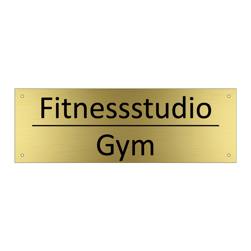 Fitnessstudio - Gym