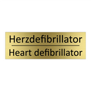 Herzdefibrillator - Heart defibrillator