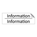 Information - Information