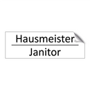 Hausmeister - Janitor