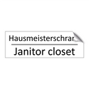 Hausmeisterschrank - Janitor closet