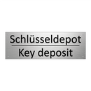 Schlüsseldepot - Key deposit
