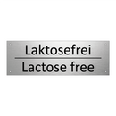 Laktosefrei - Lactose free