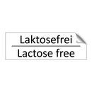 Laktosefrei - Lactose free