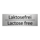 Laktosefrei - Lactose free