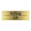 Aufzug - Lift