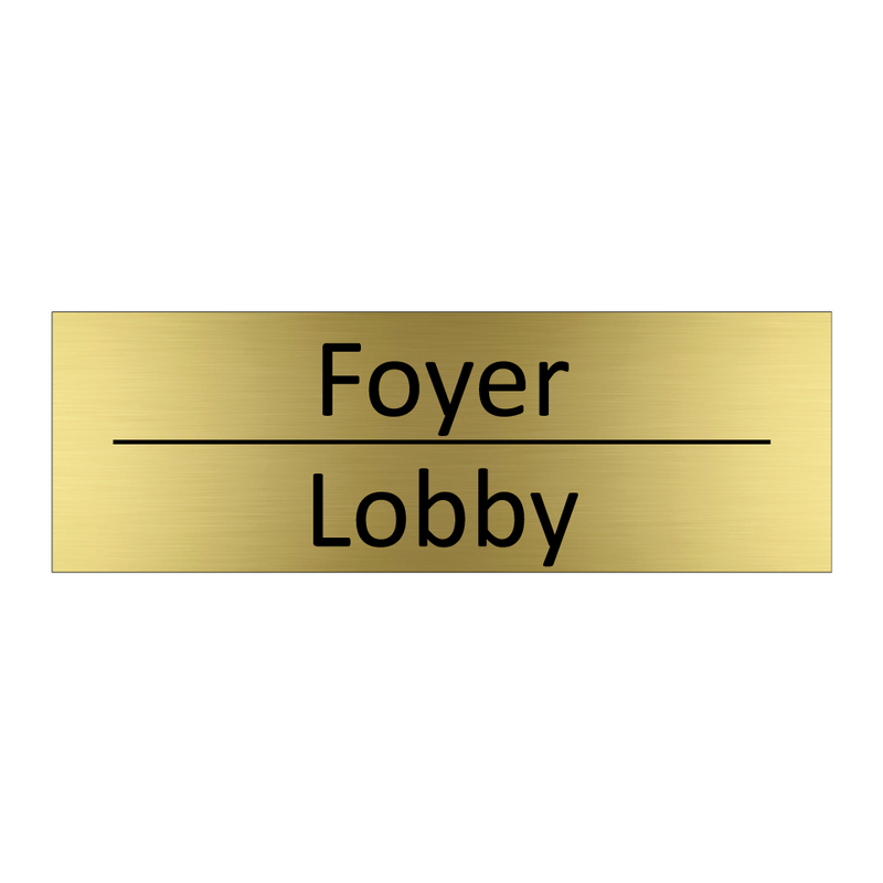Foyer - Lobby