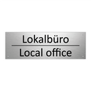 Lokalbüro - Local office