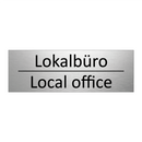 Lokalbüro - Local office
