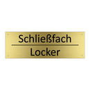 Schließfach - Locker