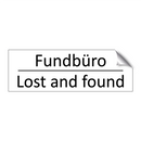 Fundbüro - Lost and found