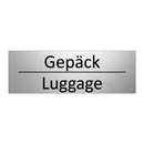 Gepäck - Luggage