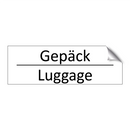Gepäck - Luggage