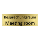 Besprechungsraum - Meeting room