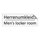 Herrenumkleide - Men's locker room