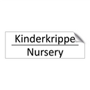 Kinderkrippe - Nursery