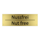 Nussfrei - Nut free