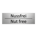 Nussfrei - Nut free