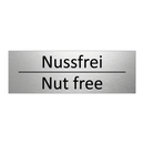 Nussfrei - Nut free