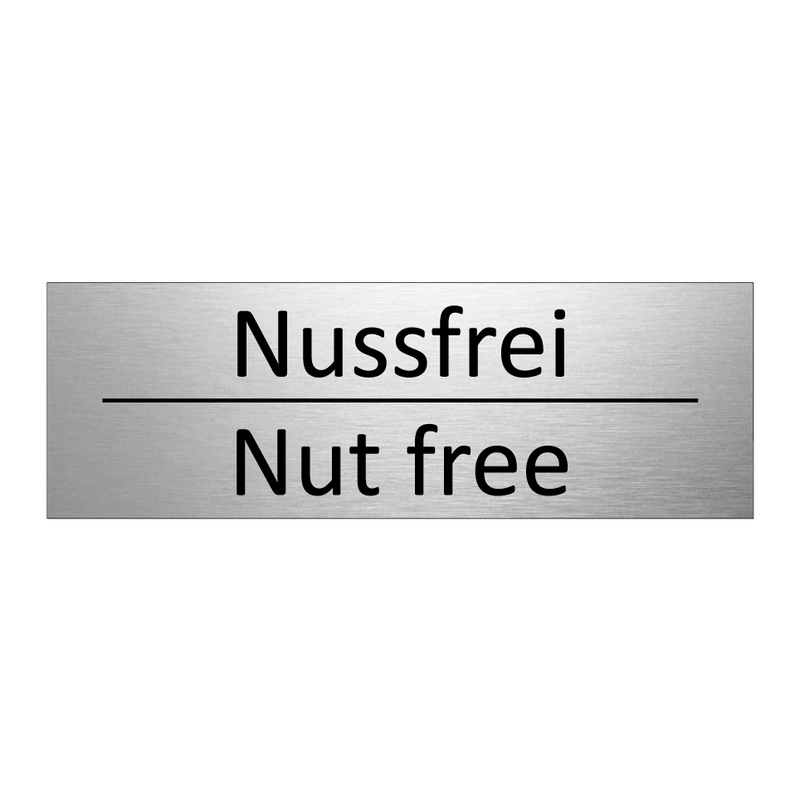Nussfrei - Nut free