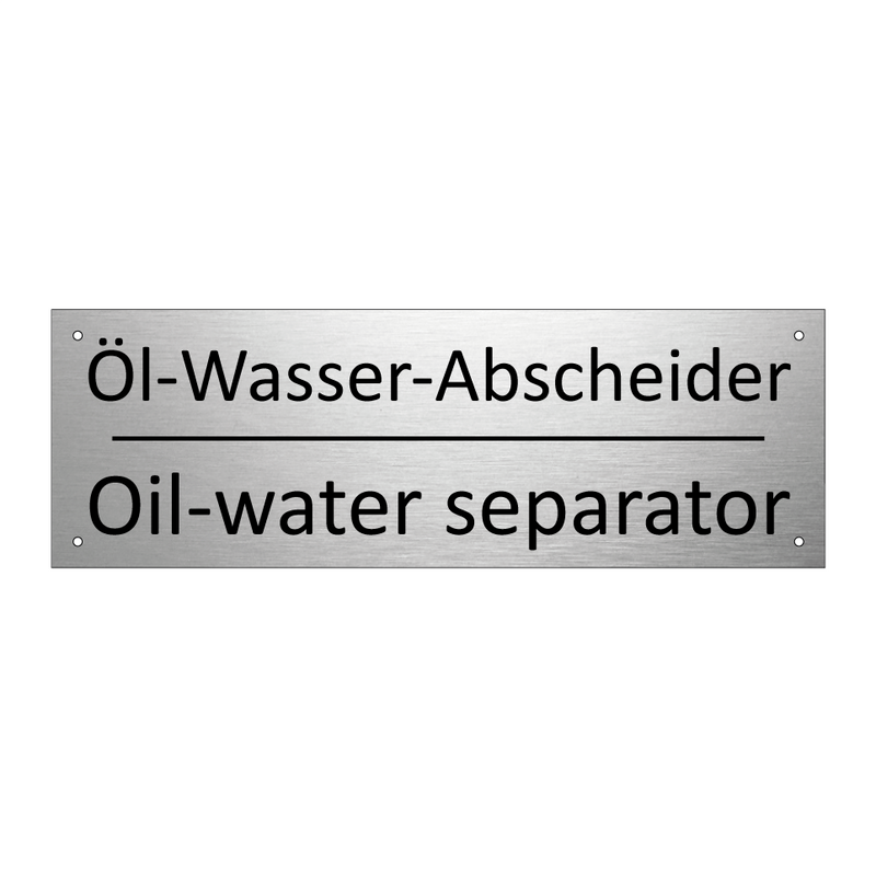 Öl-Wasser-Abscheider - Oil-water separator
