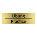 Übung - Practice