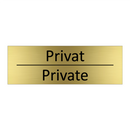 Privat - Private