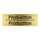 Produktion - Production