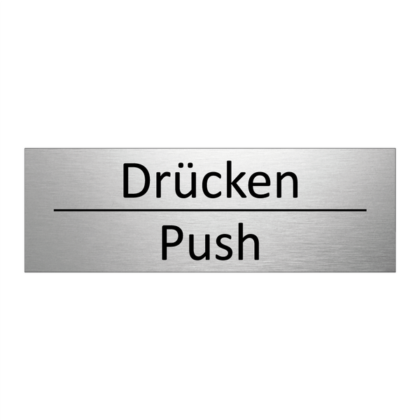 Drücken - Push