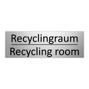 Recyclingraum - Recycling room