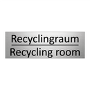 Recyclingraum - Recycling room