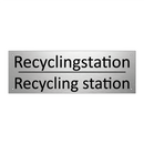 Recyclingstation - Recycling station