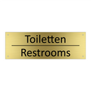 Toiletten - Restrooms