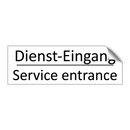 Dienst-Eingang - Service entrance
