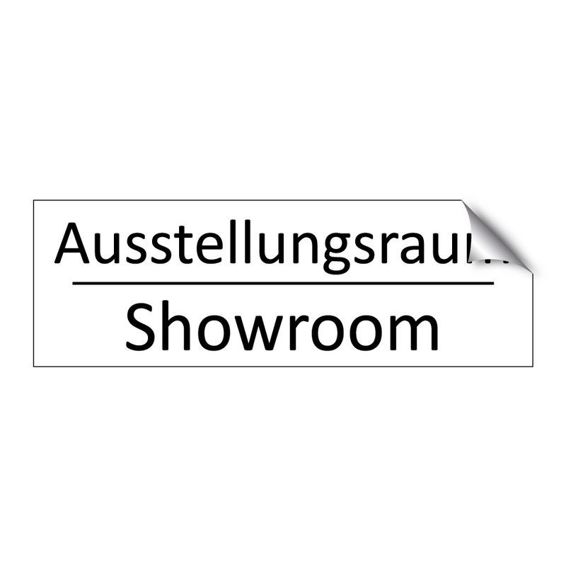 Ausstellungsraum - Showroom