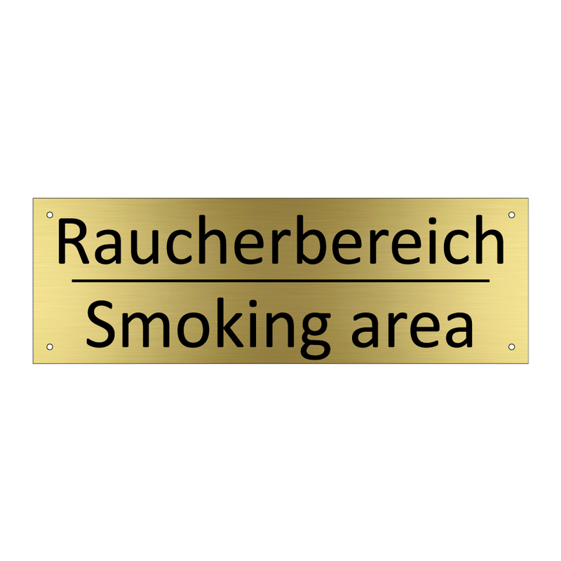 Raucherbereich - Smoking area