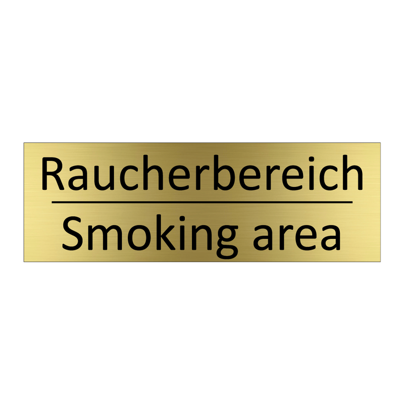 Raucherbereich - Smoking area