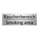 Raucherbereich - Smoking area