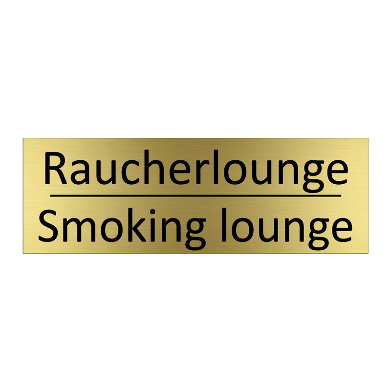 Raucherlounge - Smoking lounge