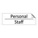 Personal - Staff