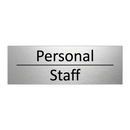Personal - Staff