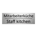 Mitarbeiterküche - Staff kitchen
